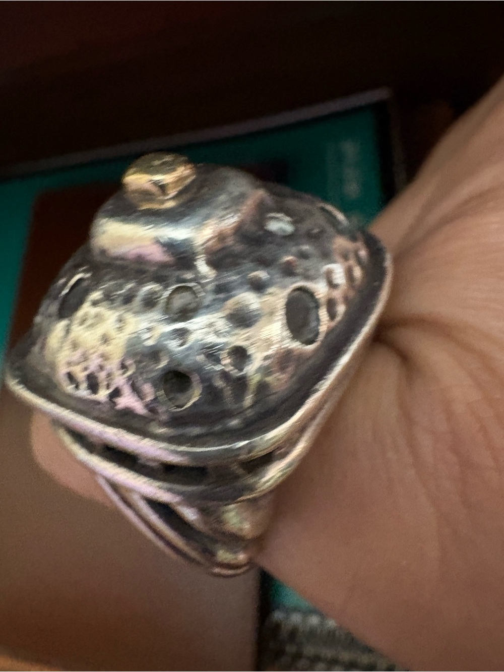 Diane Malouf GORGEOUS ring 10 Eye catcher! STATEMENT PIECE